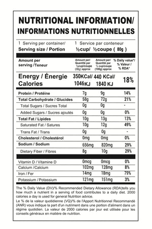 Double Horse Gluten Free 2 Minutes Instatnt Rice Upma 80g