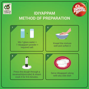 Appam/Idiyappam/Pathiri |White Rice Flour 1kg