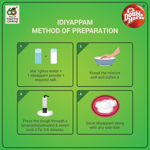 Appam/Idiyappam/Pathiri |White Rice Flour 1kg