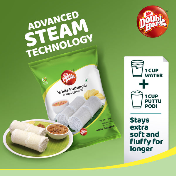 White Puttu Podi