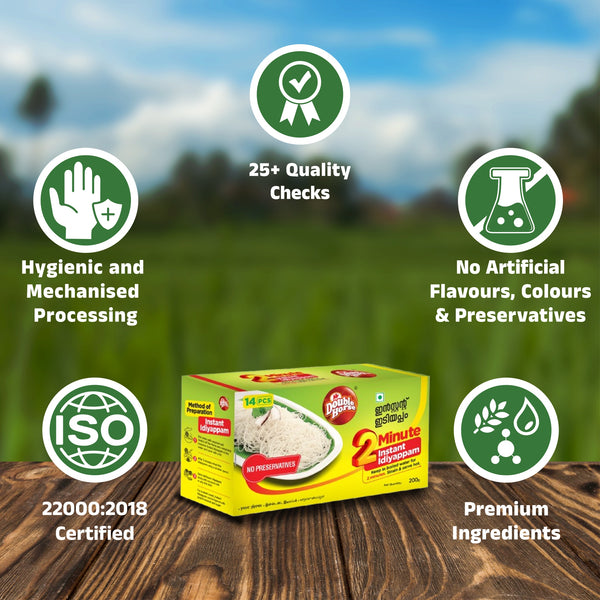 Instant Idiyappam – 200 g| Rice Noodles