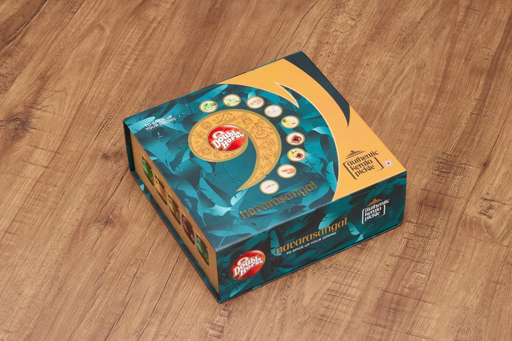 Kerala Non-Veg Pickle Gift Box | Pack of 9 Flavours – 450g | Navarasangal Special