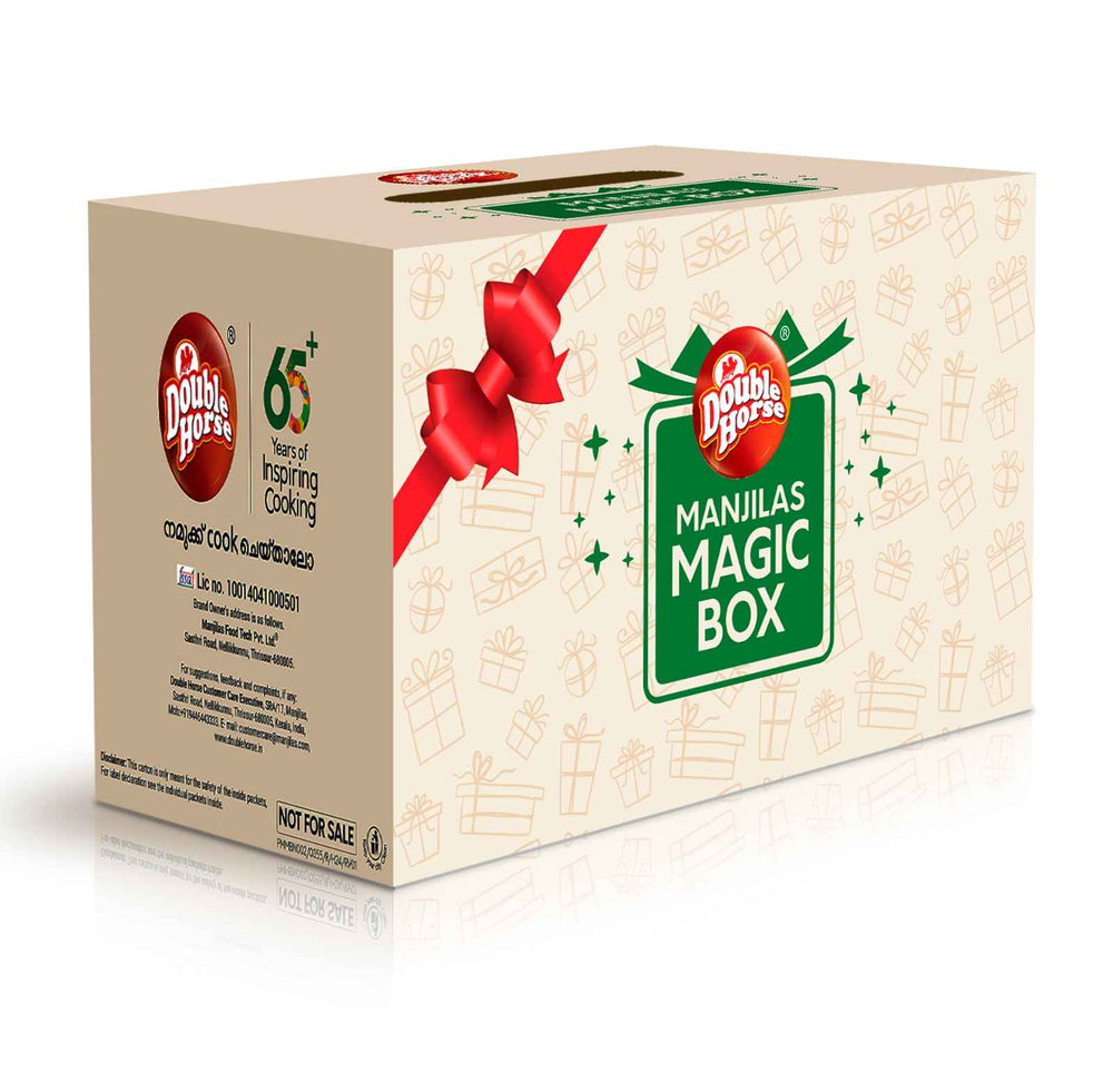 Onam Special Magic Box – Combo of Rice flours, Pickle, Payasam, Jaggery & Roasted Rava