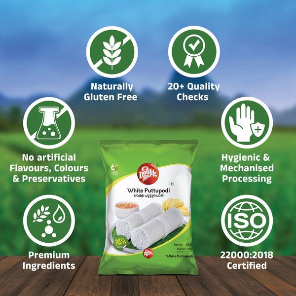 White Puttu Podi 500g