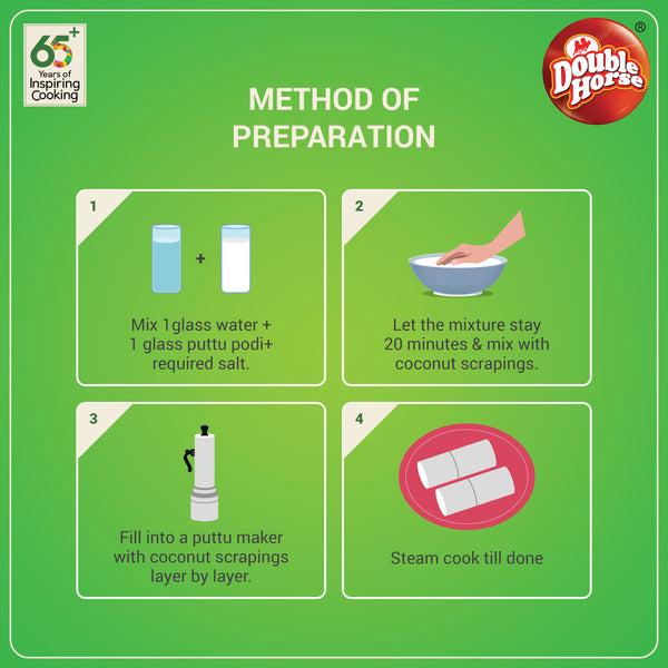 White Puttu Podi 500g