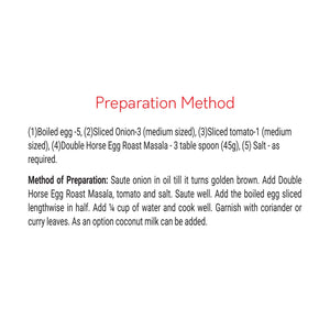 Egg Roast Masala 100g