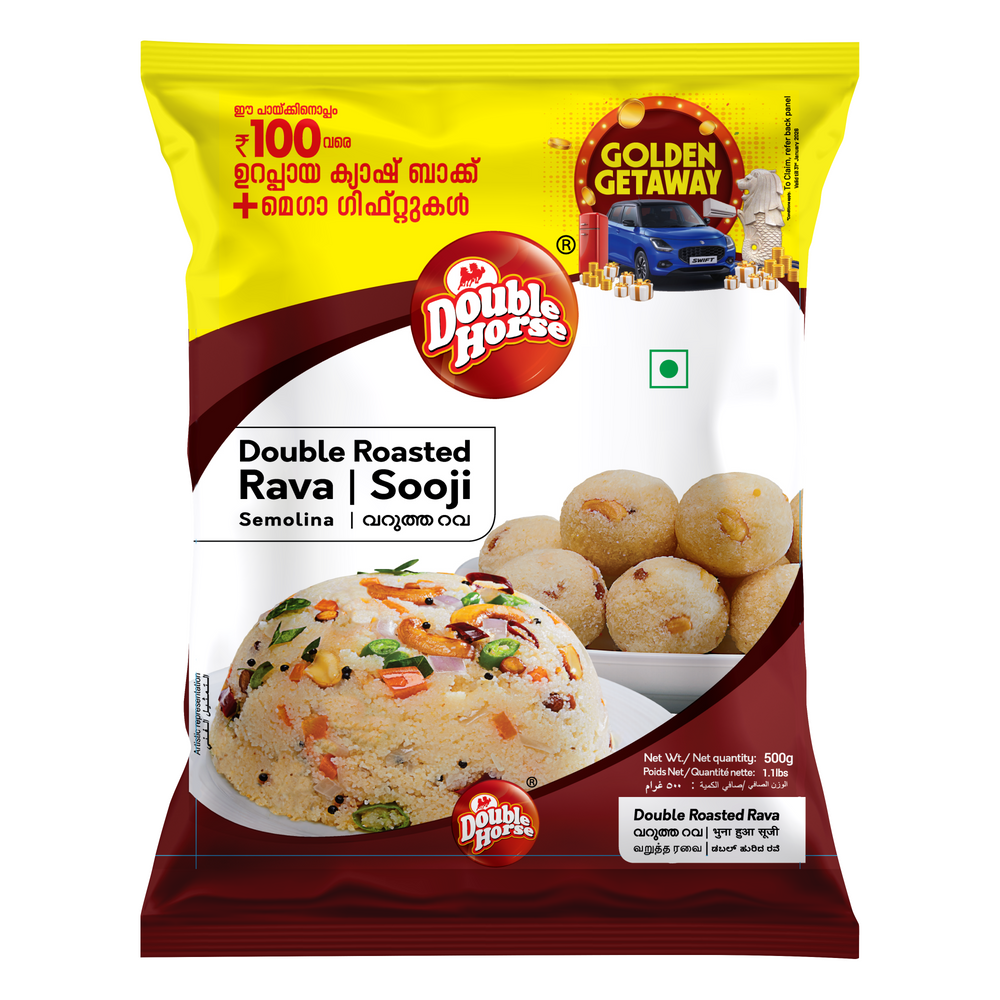 Double Roasted Rava 500g