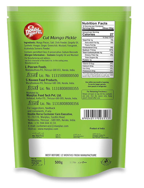 Cut Mango Pickle 500 g