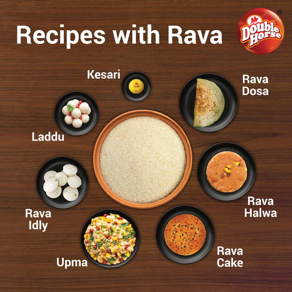 Double Roasted Rava 500g