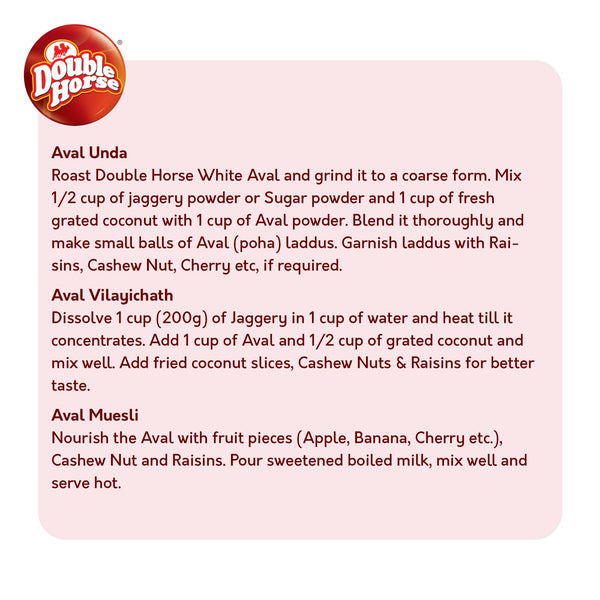 White Aval | Poha 500G