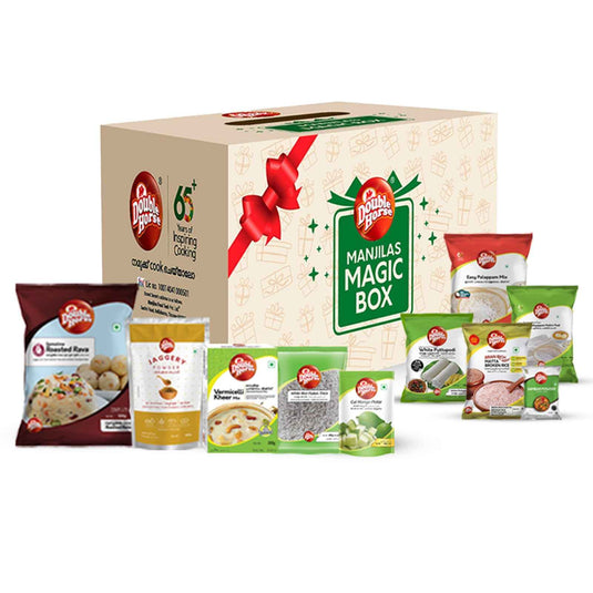 Double Horse Onam Special Magic Box | Combo of Rice pickles rice products roasted rava payasam jaggery | All in one