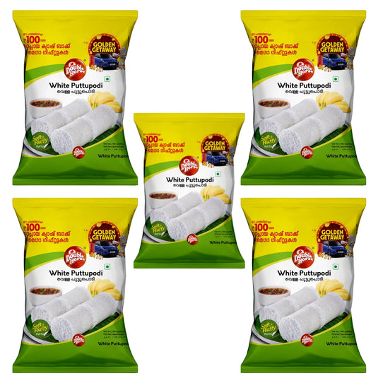 White Puttu Podi 1 kg | Pack of 5